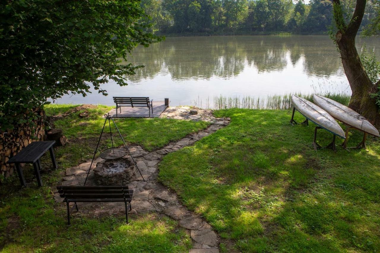 Domek Nad Sanem Zagorz Esterno foto