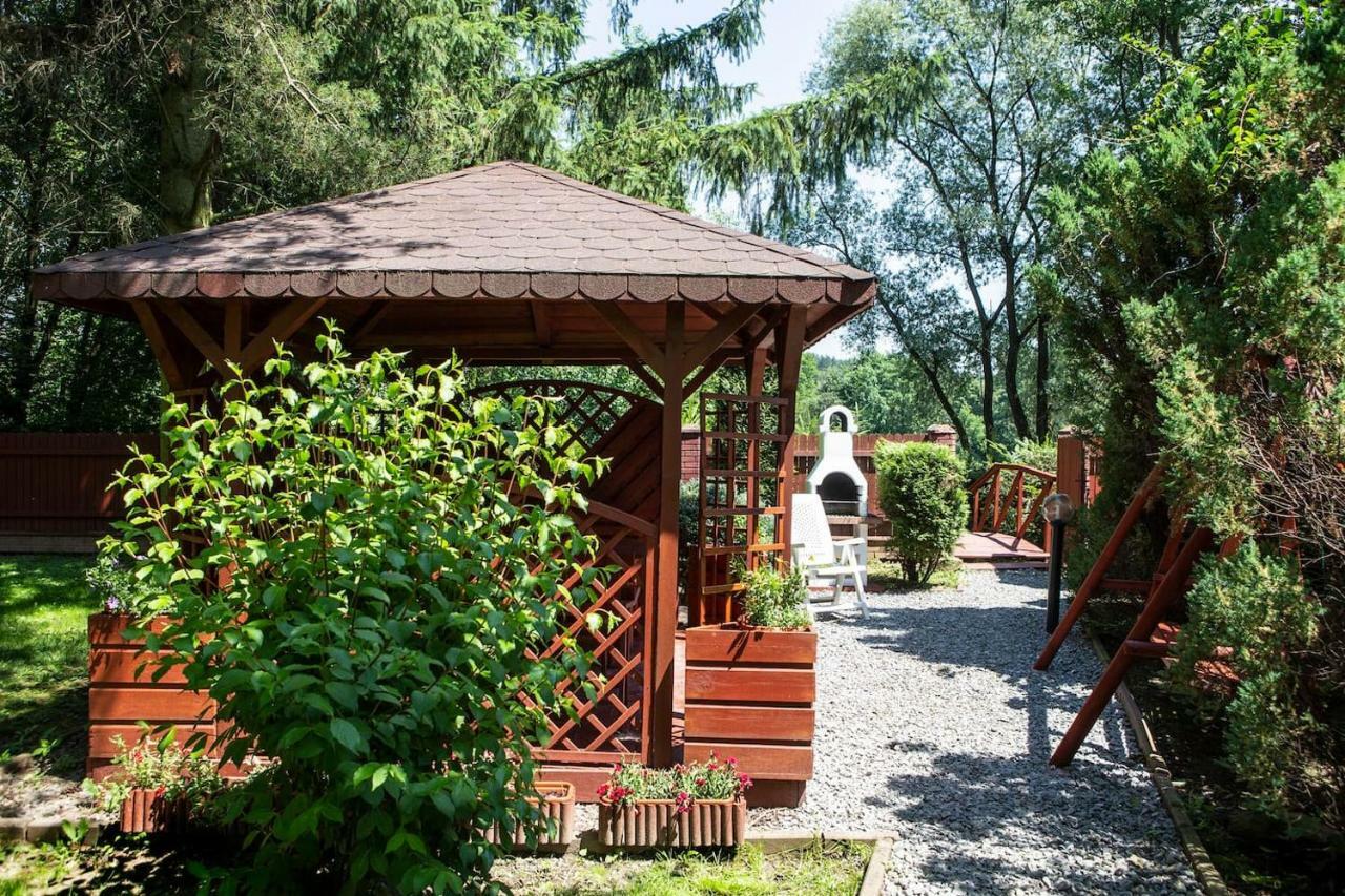 Domek Nad Sanem Zagorz Esterno foto