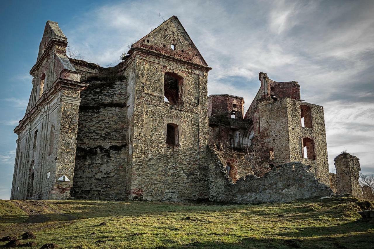 Domek Nad Sanem Zagorz Esterno foto
